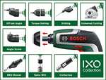 Visseuse Sans Bosch Fil IXO 7 Kit - 10 Embouts de Vissage, Renvoi d'Angle et Chargeur