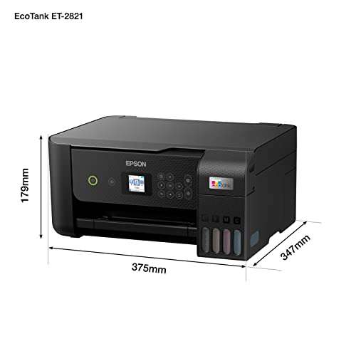 Imprimante jet d'encre multifonctions Epson EcoTank ET-2821