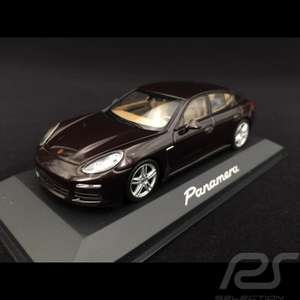 Porsche Panamera V6 2014 Mahogani métallisé 1/43 (selectionrs.com)