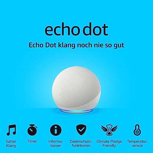Assistant vocal Amazon Echo Dot 5 (2022) - Plusieurs coloris