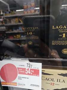 Bouteille de Whisky Lagavulin 16 ans -30% - Casino Tassin (69)