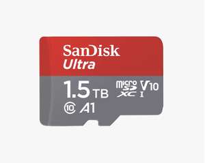 Carte microSD 1.5To SanDisk Ultra avec adaptateur SD