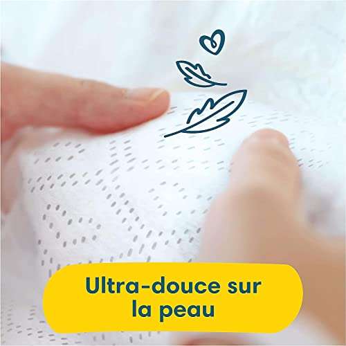 Pampers Couches Premium Protection Taille 1 (2-5 kg), Pack Duo (96 Couches  Bébé + 10 Lingettes Bébé Aqua Harmonie 0%), Notre N°1 Pour La Protection