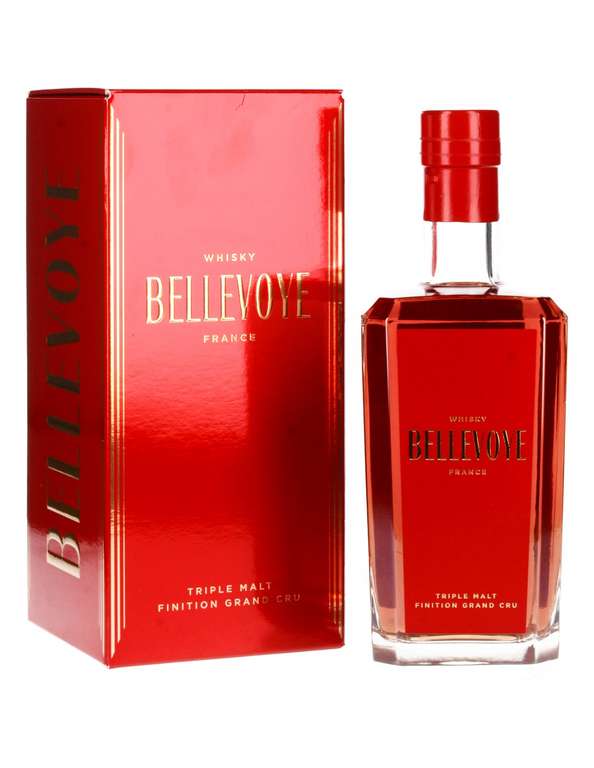 Coffret Whisky Bellevoye Rouge finition Grand Cru - 43°, 70cl (xo-vin.fr)