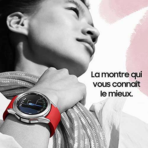 Montre connectée Samsung Galaxy Watch 4 Classic - Gris, 4G, 46mm (via ODR 100€)