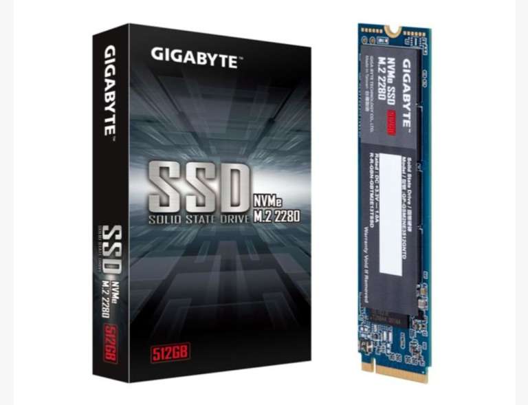 SSD SSD interne Nvme M.2 Gigabyte - 512Go