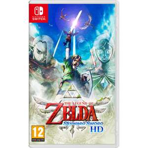 The Legend of Zelda: Skyward Sword HD sur Switch (via 22.24€ sur la carte de fidélité)