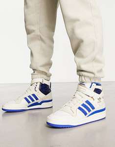 adidas Originals - Forum 84 - Baskets montantes - Blanc et bleu