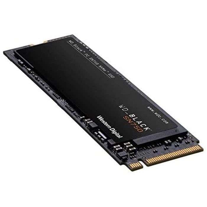 SSD Interne M.2 NVMe Western Digital WD Black SN750 (WDS200T3X0C) - 2 To