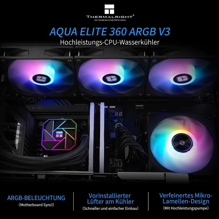 Watercooling AIO Thermalright Aqua Elite 360 V3 (Vendeur Tiers)