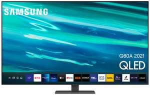 TV 65" Samsung QE65Q80A - QLED, 4K UHD, 100 Hz, Quantum HDR 1500, HDMI 2.1, 3800 PQI, Smart TV