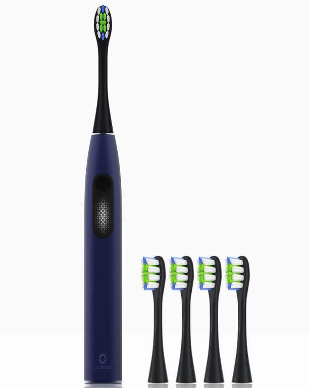 Brosse à dents électrique sonique Oclean F1 + 4 Têtes (oclean.com)