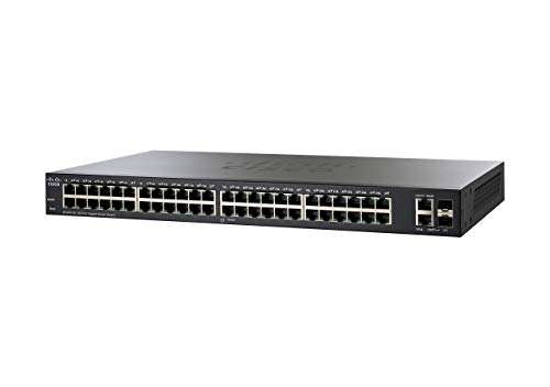 Commutateur intelligent Cisco Gigabit SG220-50 - 48 ports Gigabit et 2 ports Gigabit RJ45/SFP (Vendeur Tiers)