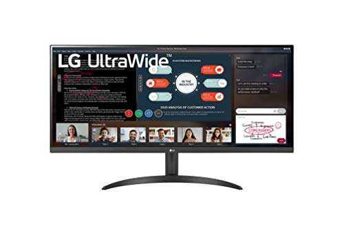 Ecran PC 34" LG UltraWide 34WP500-B - UWFHD 2560x1080, Dalle IPS, 5 ms, 75 Hz, FreeSync, inclinable