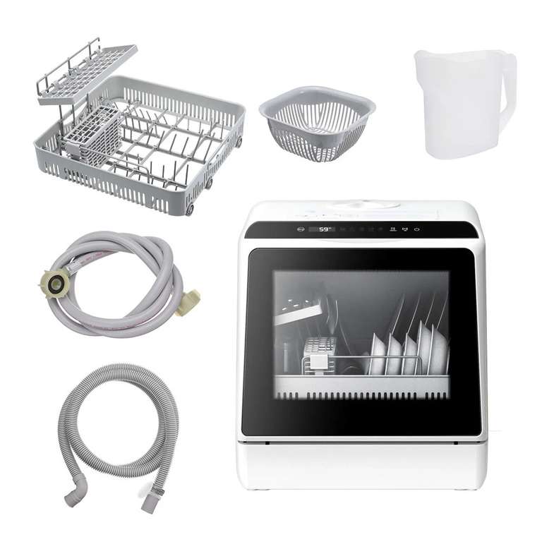 Mini lave-vaisselle BlitzHome BH-CDW1 - capacité jusqu'à 20 assiettes, 5 modes, contrôle par application (Entrepôt EU)