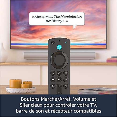 Sélection de Lecteurs multimédia Fire TV - Ex : Amazon Fire TV Stick 4K avec Télécommande vocale Alexa