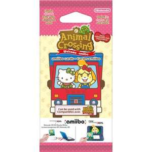 Paquet de 6 Cartes Nintendo Animal Crossing : New Leaf - Welcome Pack Sanrio