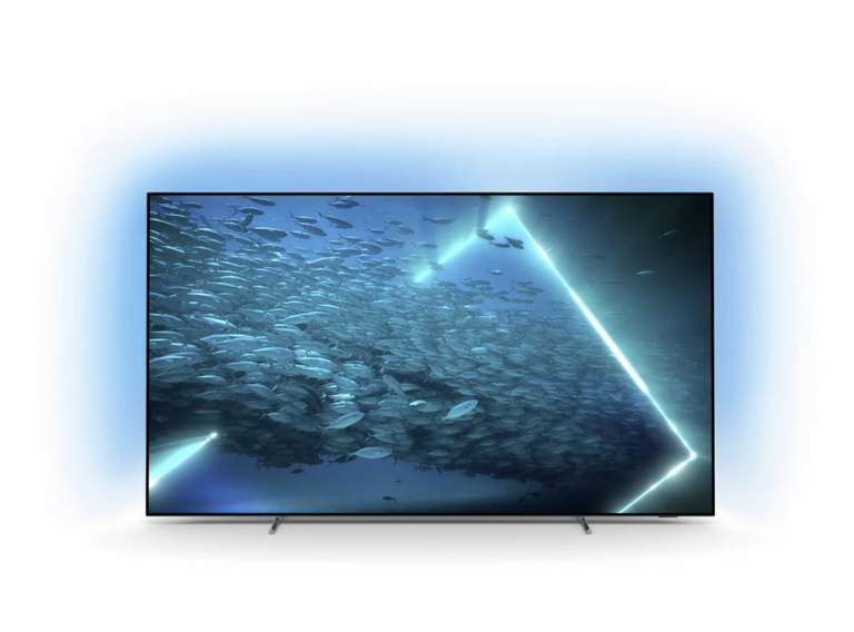 TV OLED 55" Philips 55OLED707 - 4K UHD, 100 Hz, Ambilight 3 côtés, FreeSync/G-Sync, Android TV (via 200€ sur la carte fidélité)