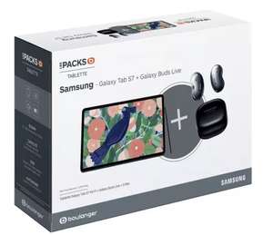 Tablette 11" Samsung Galaxy Tab S7 128 Go + écouteurs sans fil Buds Live