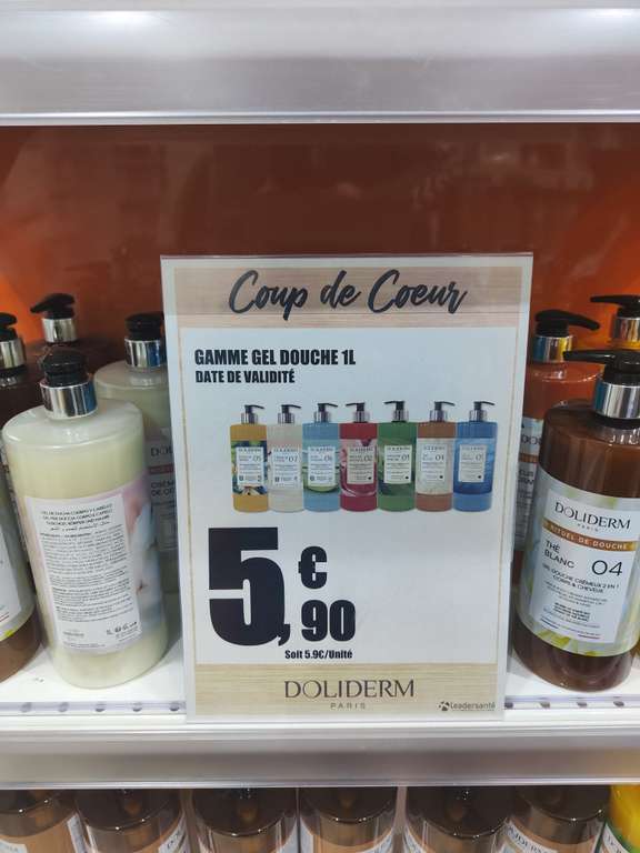 Gel douche/shampooing 2 en 1 Doldirem - Plusieurs Parfums différents - Grande Pharmacie de Villeurbanne Villeurbanne (69)
