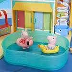 Jouet pour Enfants Le Parc Aquatique de Peppa Pig - Coffret avec 2 Figurines et 15 Accessoires