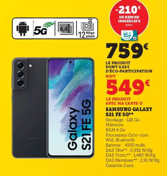 Achetez maintenant Galaxy S21 FE 5G