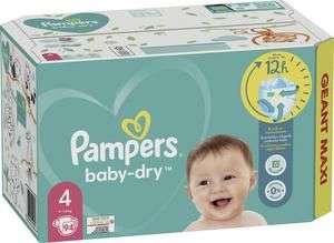 Paquet de couches et couches culottes Pampers Baby Dry ou Premium Protection (différentes tailles) (Via 20,97€ sur carte de fidélité)