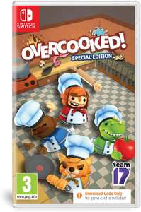 Overcooked! Special Edition sur Nintendo Switch (Code dans la boîte)