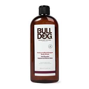Gel douche Bulldog Skincare Vetiver et Poivre Noir - 500ml