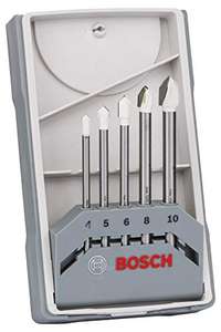 Jeu de forets pour carrelage Bosch Professional - 5 pièces, Set CYL-9 SoftCeramic (pour les carreaux de céramique tendres)