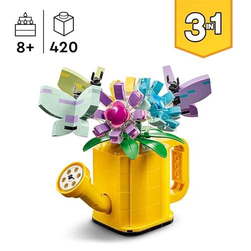LEGO 31149 Creator 3-en-1 Les Fleurs dans l’Arrosoir (via coupon)