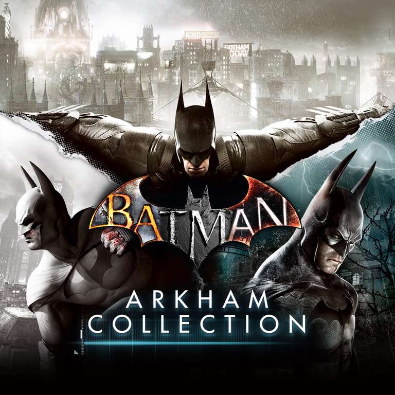 Batman: Collection Arkham (Arkham Asylum + Arkham City + Arkham Knight) sur PS4 (Dématérialisé)