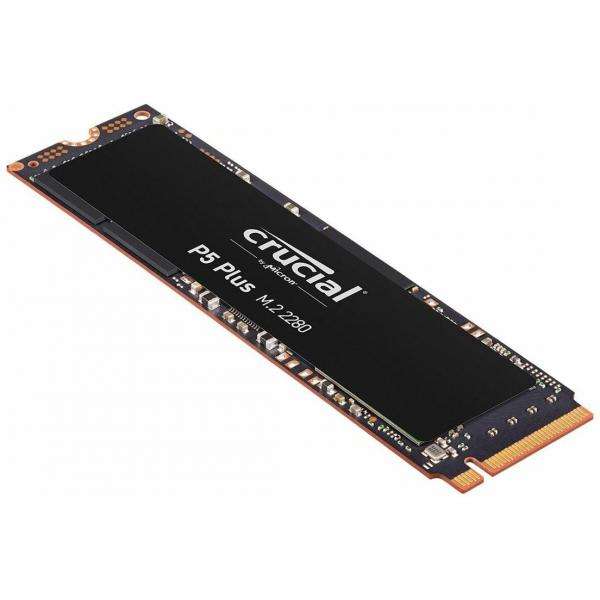 SSD interne M.2 NVMe Crucial P5 Plus - 1 To, TLC 3D, DRAM, PCIe 4.0 (Jusqu'à 6600-5000 Mo/s)