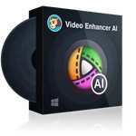 Licence DVDFab Enlarger AI - Logiciel d'amélioration vidéo SD/HD/4k - (Dématérialisé)