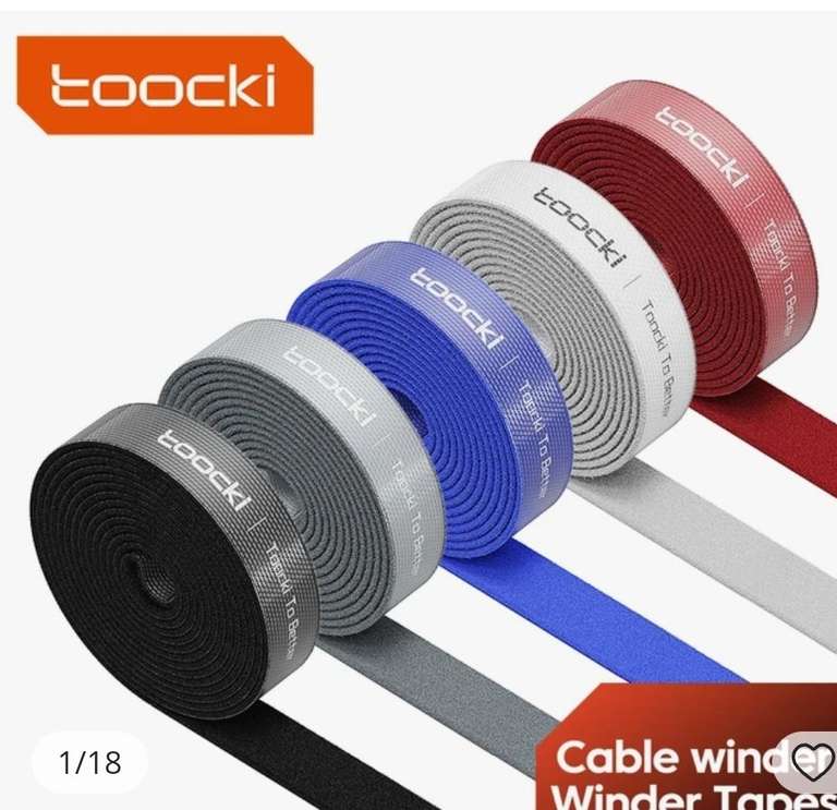 [Nouveaux clients] Organiseur de câbles Toocki - 5m