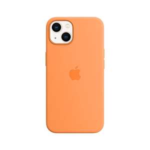 Coque en silicone Apple avec MagSafe pour iPhone 13 - Orangé / Zeste de Citron / Nectarine / Pomelo Rose