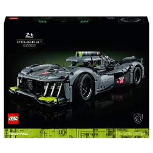 Jeu de construction Lego 42156 : Peugeot 9X8 des 24H du Mans (via 42,50€ sur Carte Fidélité) - Via Retrait sélection de Drive