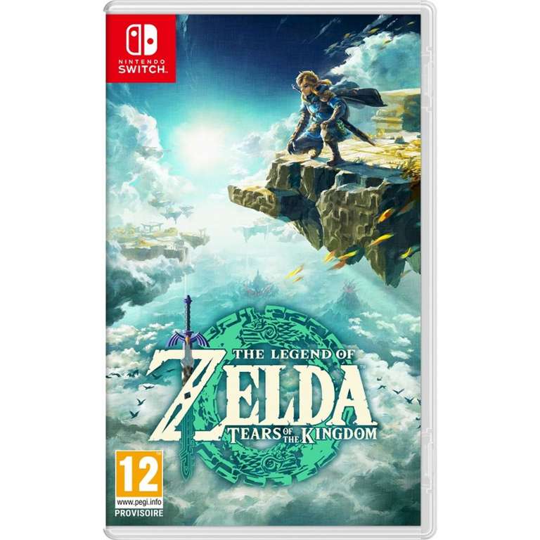 [Précommande] Jeu The Legend of Zelda : Tears of the Kingdom sur Nintendo Switch (41,99€ via le code BIENVENUE pour les nouveaux clients)