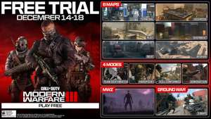 Call of Duty : Modern Warfare 3 jouable gratuitement du 14 au 18 décembre