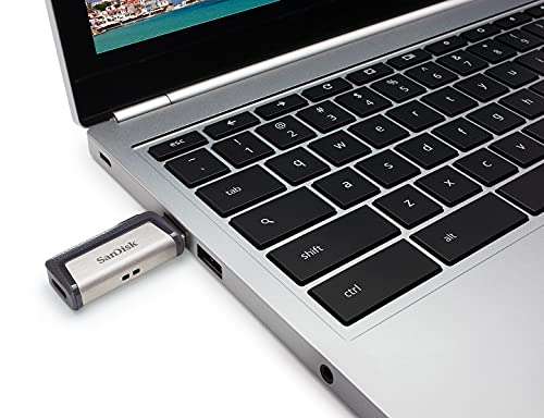Clé USB 3.1 SanDisk Ultra - 256 Go, Dual Drive Type-C à Double Connectique