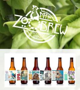 Abonnement annuel de bières (6 bières par mois pendant 12 mois) +75cl + 1 poster + 1 sticker - Brasserie Zoobrew, Castelnau-le-Lez (34)