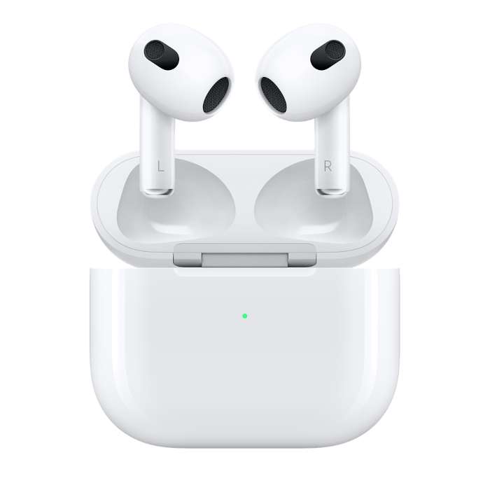 Écouteurs sans fil Apple AirPods 3 (via ODR 40€)