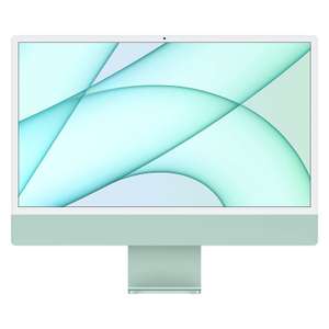 PC fixe 24" Apple iMac 4,5K (Mi-2023) - Puce M3, RAM 8 Go, SSD 256 Go, Vert