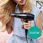 Sèche-cheveux professionnel Philips Thermoprotect, 2100 W, noir et turquoise (modèle BHD272/00)
