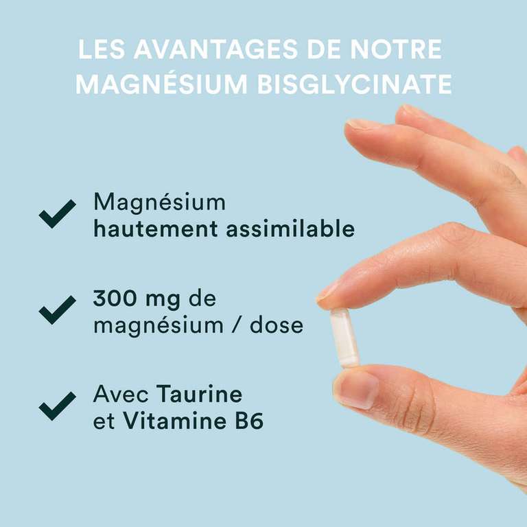 60 gélules Magnésium Bisglycinate Novoma (Frais de port inclus) - novoma.com