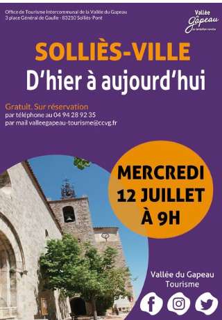 Visite guidée gratuite du patrimoine de Solliès-Ville