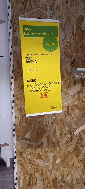 Tringle Racka - 120-210/210-385cm, Ikea Tourville la Rivière (76)