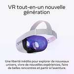 [Prime Student] Casque de réalité virtuelle Meta Quest 2 - 128Go (+50€ de crédit Amazon offert)
