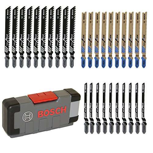 Set de 30 lames pour scies sauteuses Bosch Professional 2607010903 (avec boite)