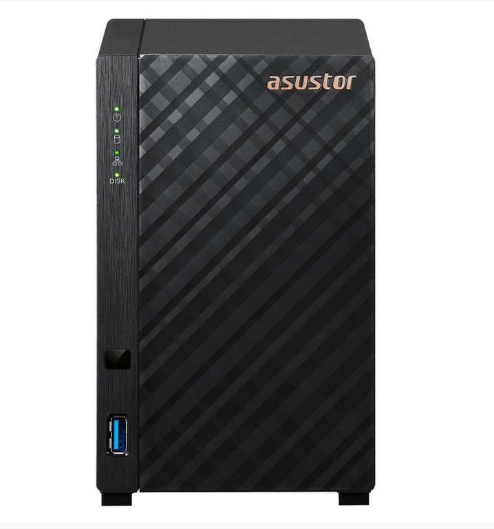 Serveur de stockage NAS Asustor Drivestor 2 AS1102T (2 baies, 2.5Gbe)